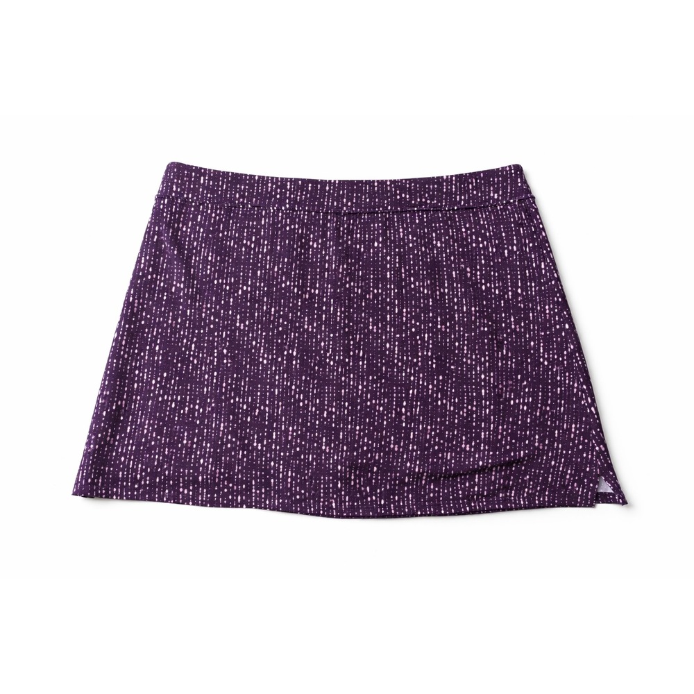 Tranquility by Colorado Clothing Skort Womens Medium Purple Dotted Activewear